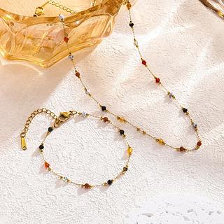 colar e pulseira