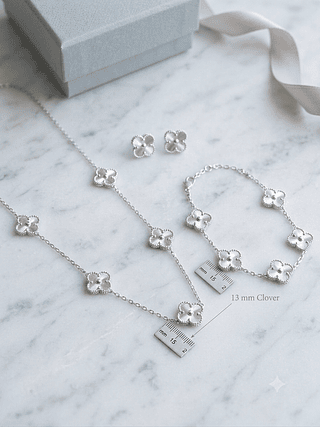 Colar pulseira brincos