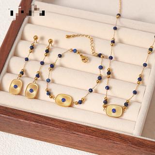Colar pulseira brincos